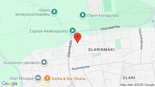 Apartments for rent i Espoo - kort over placeringen