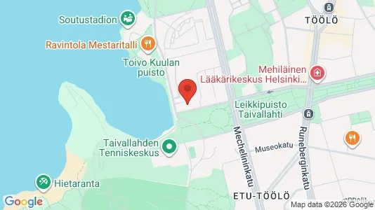 Apartments for rent i Helsinki Eteläinen - kort over placeringen