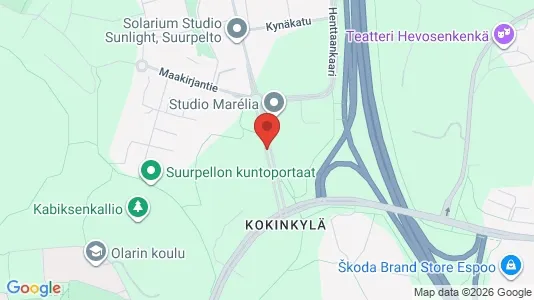 Apartments for rent i Espoo - kort over placeringen