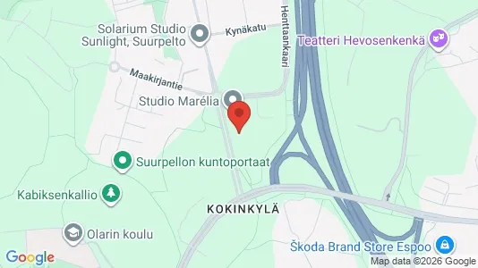 Apartments for rent i Espoo - kort over placeringen