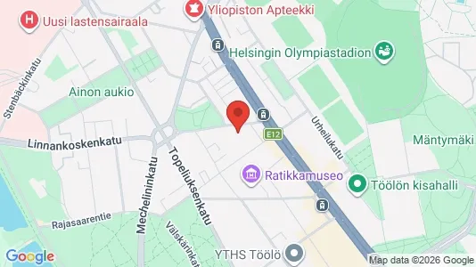 Apartments for rent i Helsinki Eteläinen - kort over placeringen