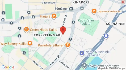 Apartments for rent i Helsinki Keskinen - kort over placeringen