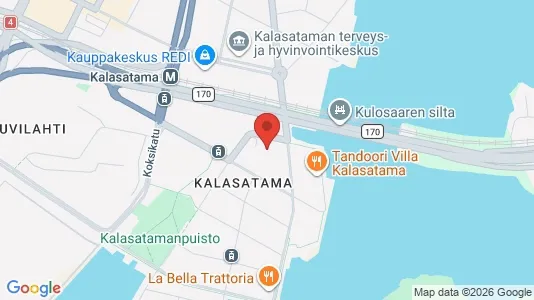 Apartments for rent i Helsinki Keskinen - kort over placeringen