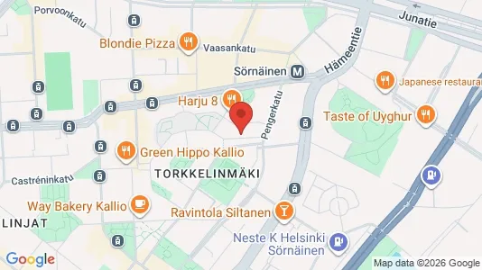 Apartments for rent i Helsinki Keskinen - kort over placeringen