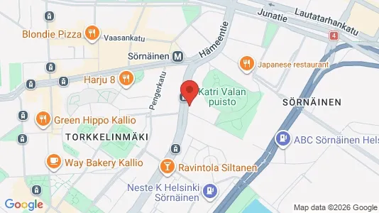 Apartments for rent i Helsinki Keskinen - kort over placeringen