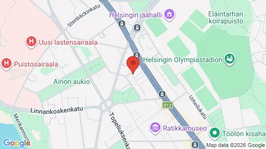 Apartments for rent i Helsinki Eteläinen - kort over placeringen