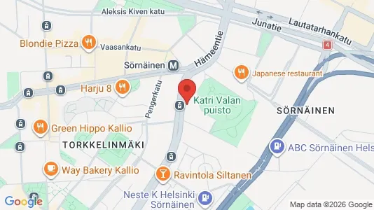 Apartments for rent i Helsinki Keskinen - kort over placeringen