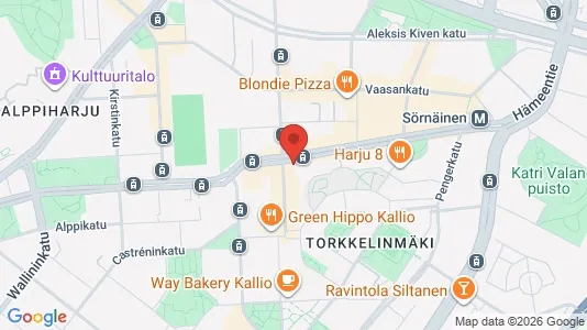 Apartments for rent i Helsinki Keskinen - kort over placeringen