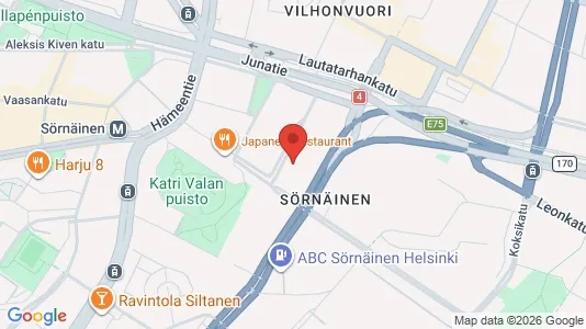 Apartments for rent i Helsinki Keskinen - kort over placeringen