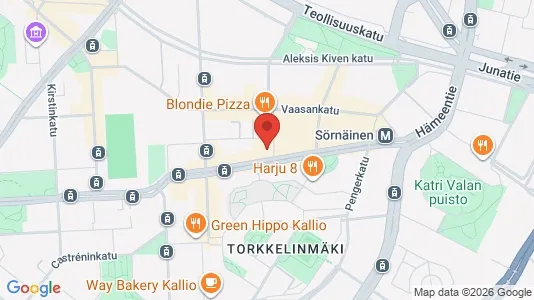 Apartments for rent i Helsinki Keskinen - kort over placeringen
