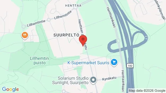 Apartments for rent i Espoo - kort over placeringen