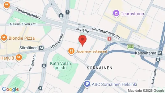 Apartments for rent i Helsinki Keskinen - kort over placeringen