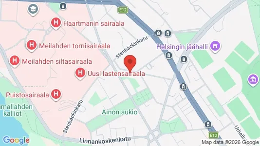 Apartments for rent i Helsinki Eteläinen - kort over placeringen