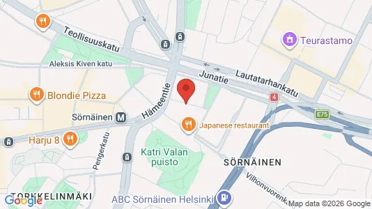 Apartments for rent i Helsinki Keskinen - kort over placeringen