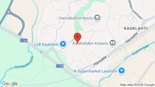 Apartments for rent i Espoo - kort over placeringen