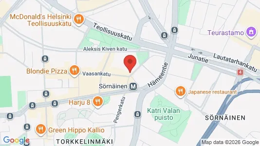 Apartments for rent i Helsinki Keskinen - kort over placeringen