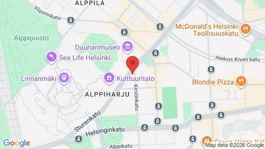 Apartments for rent i Helsinki Keskinen - kort over placeringen