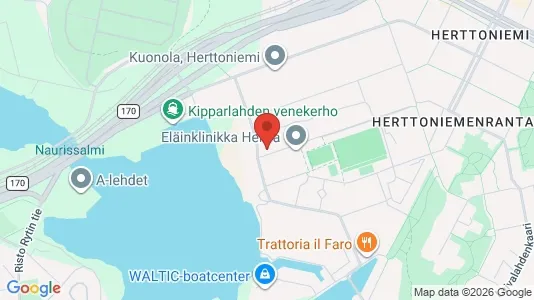 Apartments for rent i Helsinki Kaakkoinen - kort over placeringen