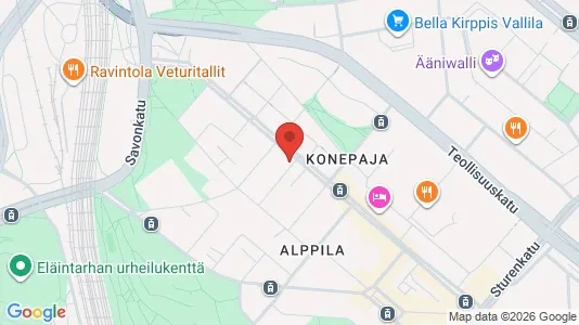 Apartments for rent i Helsinki Keskinen - kort over placeringen