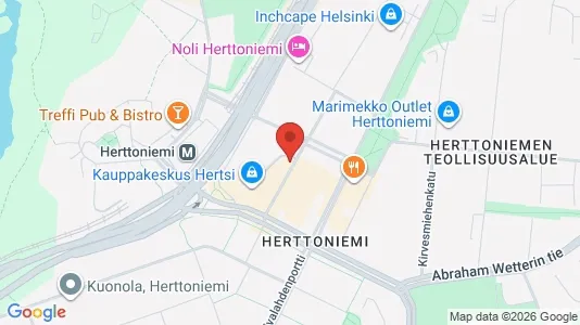 Apartments for rent i Helsinki Kaakkoinen - kort over placeringen