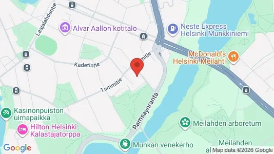 Apartments for rent i Helsinki Läntinen - kort over placeringen