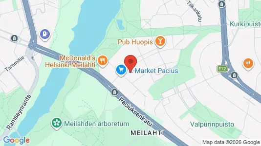 Apartments for rent i Helsinki Läntinen - kort over placeringen