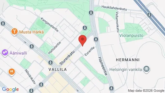 Apartments for rent i Helsinki Keskinen - kort over placeringen