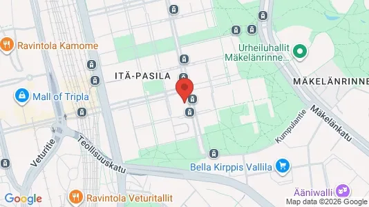Apartments for rent i Helsinki Keskinen - kort over placeringen