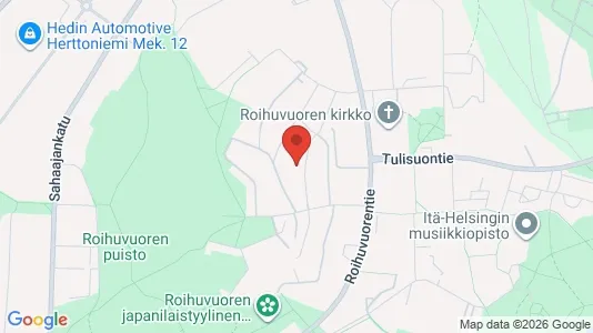 Apartments for rent i Helsinki Kaakkoinen - kort over placeringen