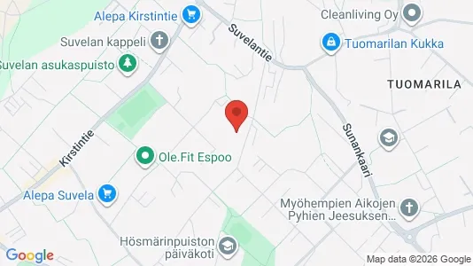 Apartments for rent i Espoo - kort over placeringen