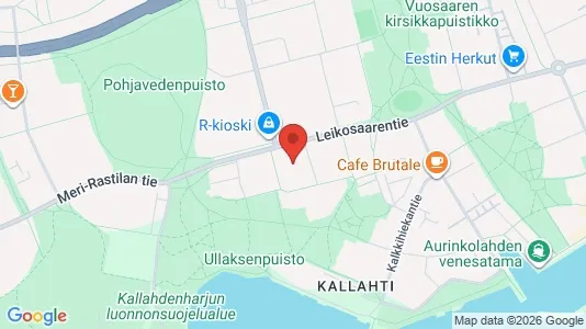 Apartments for rent i Helsinki Itäinen - kort over placeringen