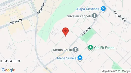 Apartments for rent i Espoo - kort over placeringen
