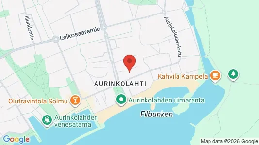 Apartments for rent i Helsinki Itäinen - kort over placeringen