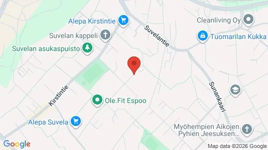 Apartments for rent i Espoo - kort over placeringen