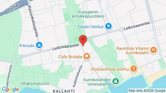Apartments for rent i Helsinki Itäinen - kort over placeringen