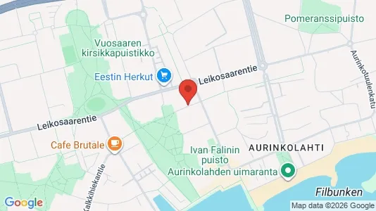 Apartments for rent i Helsinki Itäinen - kort over placeringen