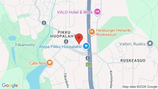 Apartments for rent i Helsinki Läntinen - kort over placeringen
