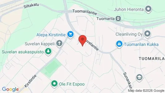 Apartments for rent i Espoo - kort over placeringen
