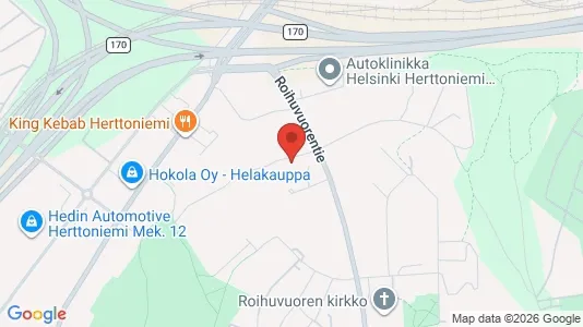 Apartments for rent i Helsinki Kaakkoinen - kort over placeringen