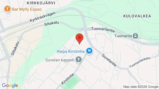 Apartments for rent i Espoo - kort over placeringen