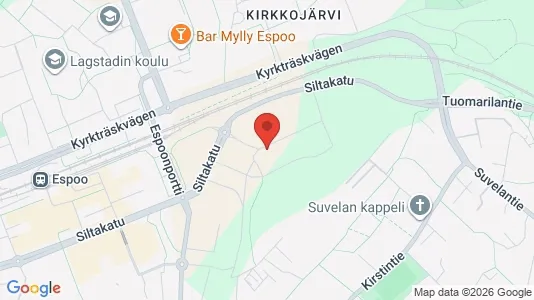 Apartments for rent i Espoo - kort over placeringen
