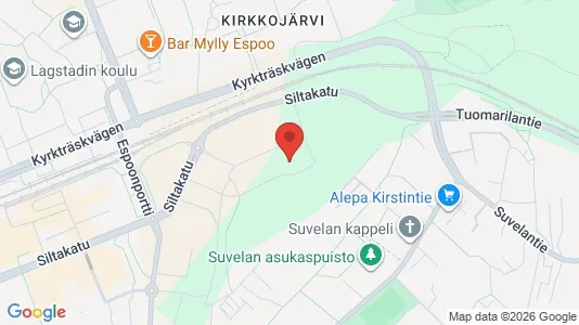 Apartments for rent i Espoo - kort over placeringen