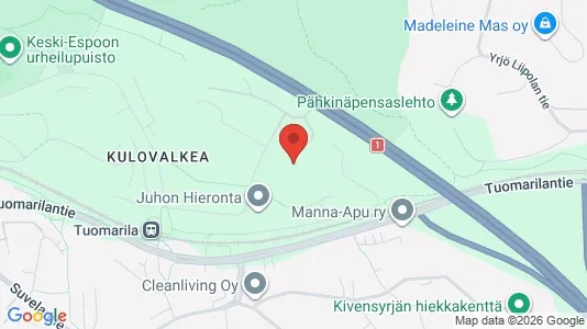 Apartments for rent i Espoo - kort over placeringen