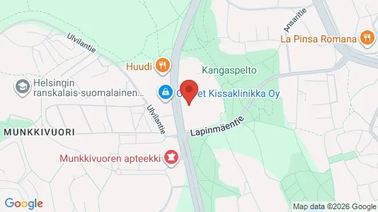 Apartments for rent i Helsinki Läntinen - kort over placeringen