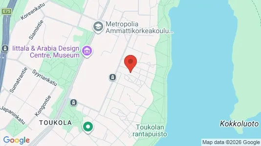 Apartments for rent i Helsinki Keskinen - kort over placeringen