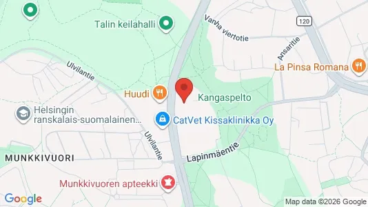 Apartments for rent i Helsinki Läntinen - kort over placeringen
