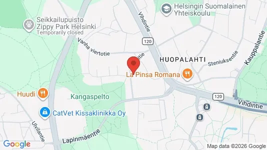Apartments for rent i Helsinki Läntinen - kort over placeringen
