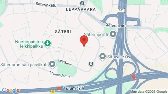 Apartments for rent i Espoo - kort over placeringen