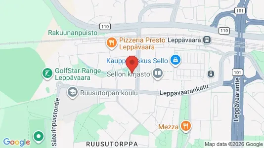 Apartments for rent i Espoo - kort over placeringen