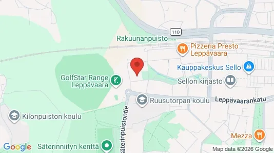 Apartments for rent i Espoo - kort over placeringen
